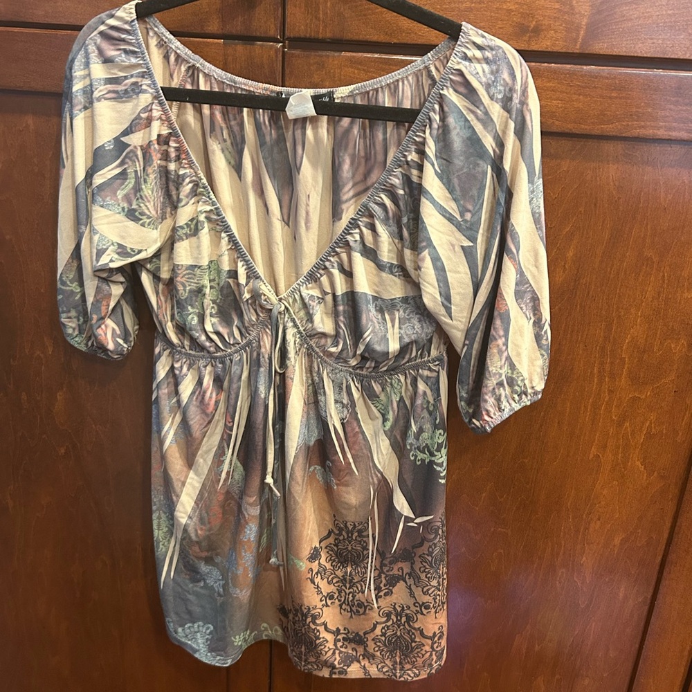 Simply Irresistible 3/4 Sleeve Ruched Blouse